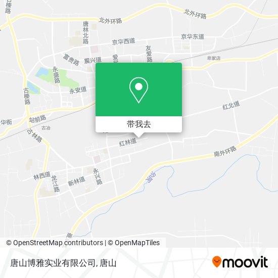 唐山博雅实业有限公司地图