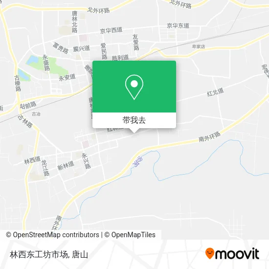 林西东工坊市场地图