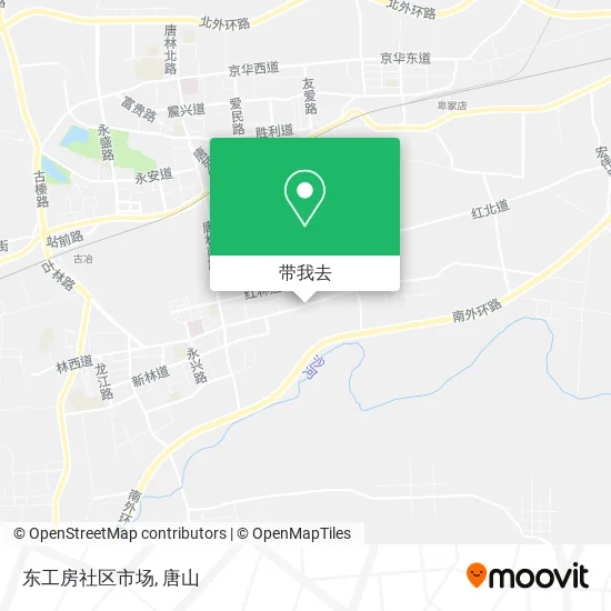 东工房社区市场地图