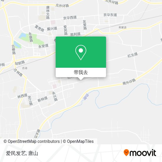 爱民发艺地图