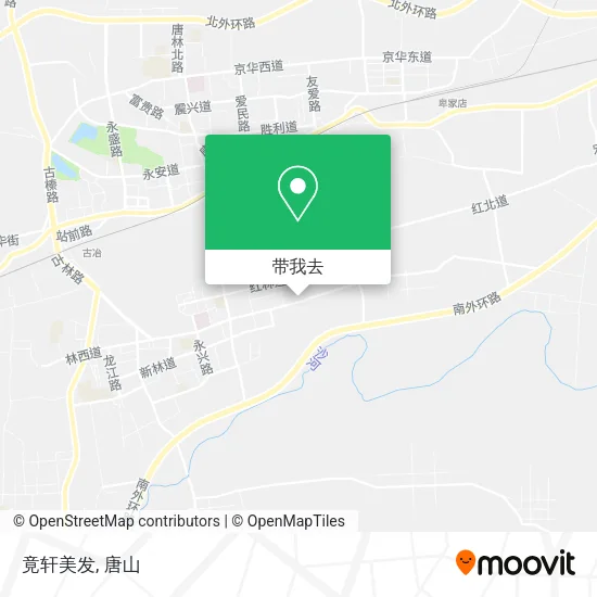 竟轩美发地图