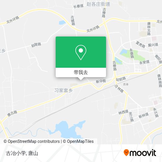 古冶小学地图