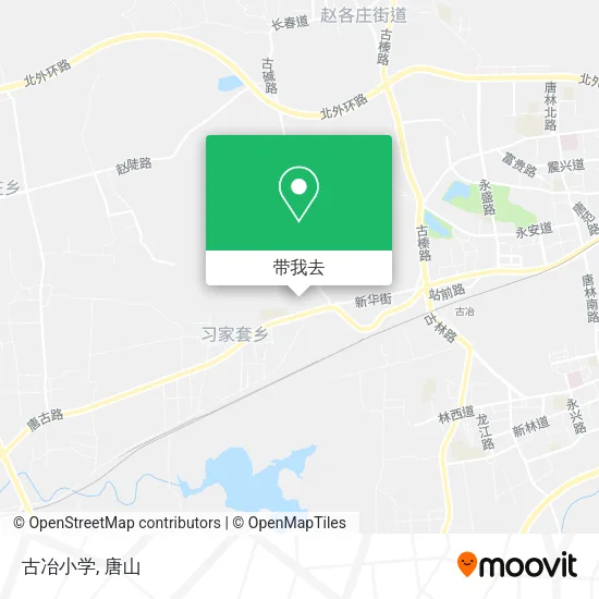 古冶小学地图