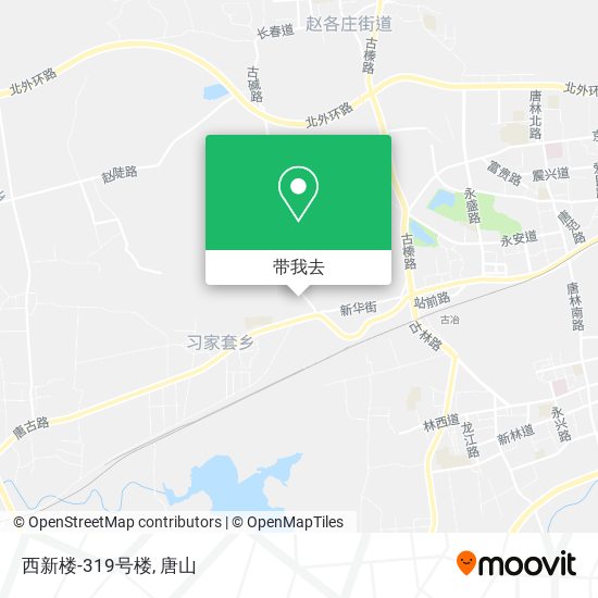 西新楼-319号楼地图
