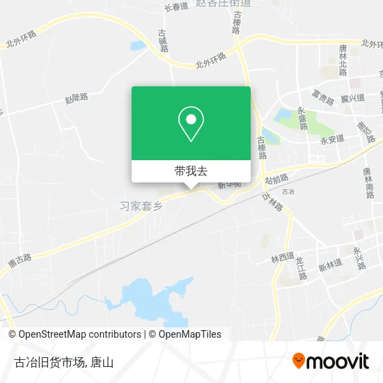 古冶旧货市场地图
