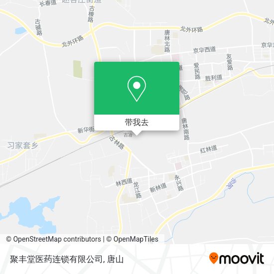 聚丰堂医药连锁有限公司地图