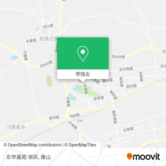 京华嘉苑-东区地图