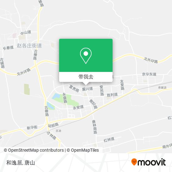 和逸居地图