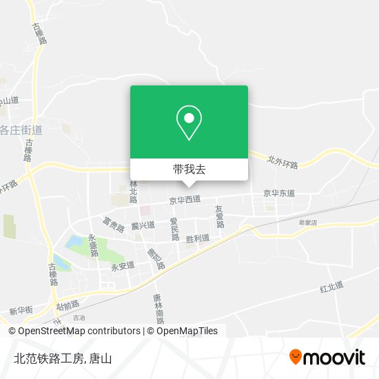 北范铁路工房地图