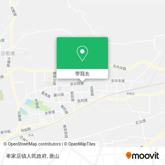 卑家店镇人民政府地图