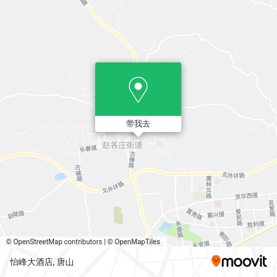 怡峰大酒店地图