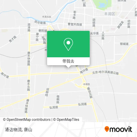 通达物流地图