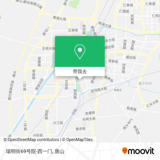 瑞明街69号院-西一门地图
