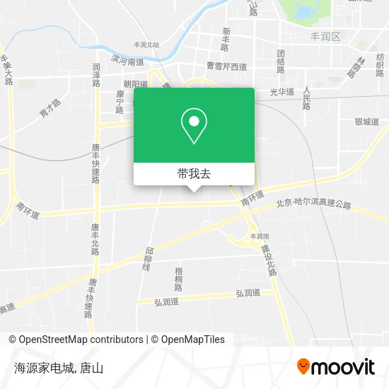 海源家电城地图