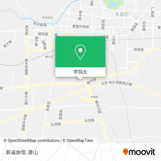 新诚旅馆地图