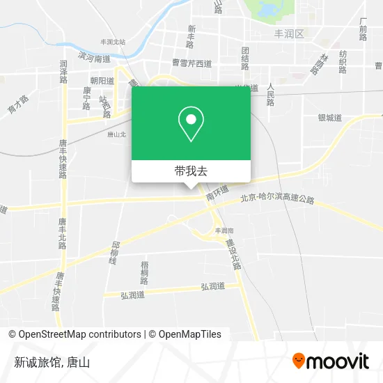 新诚旅馆地图