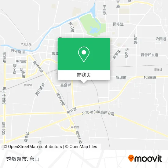 秀敏超市地图