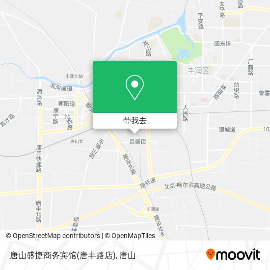 唐山盛捷商务宾馆(唐丰路店)地图
