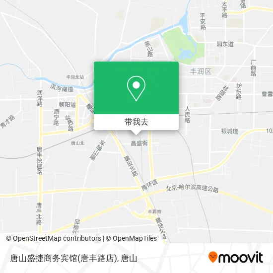 唐山盛捷商务宾馆(唐丰路店)地图