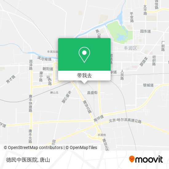 德民中医医院地图