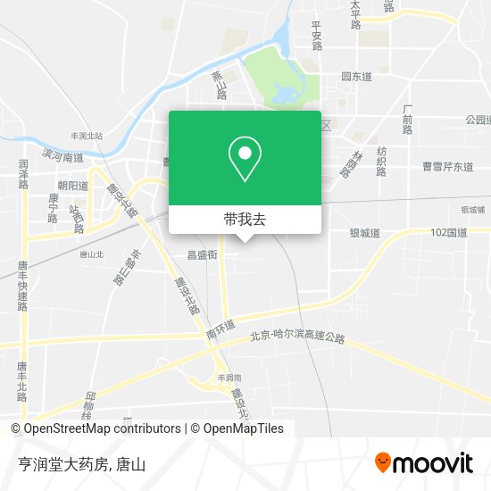 亨润堂大药房地图