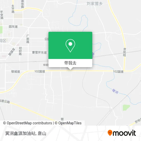 冀润鑫源加油站地图