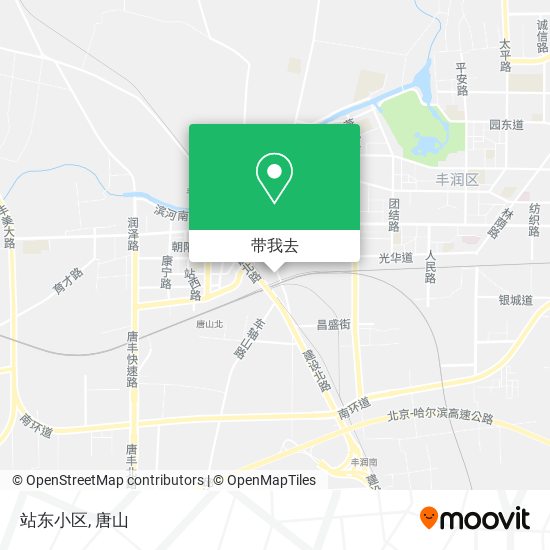 站东小区地图