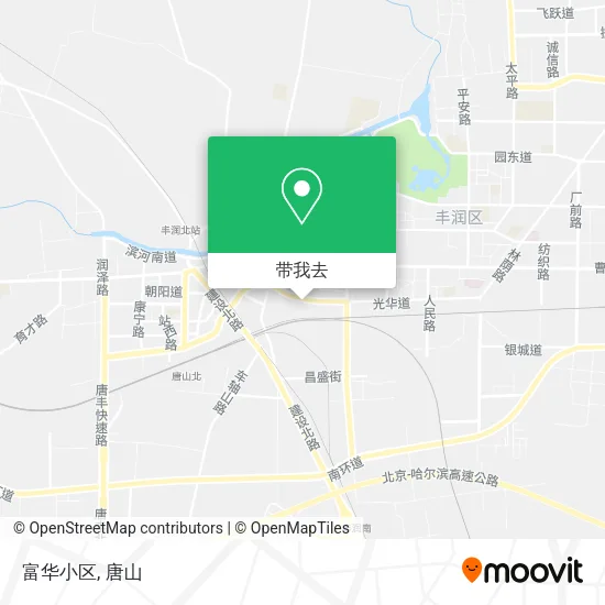 富华小区地图