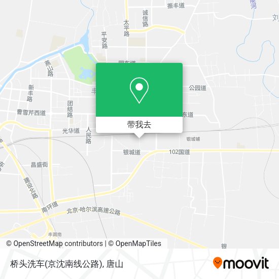 桥头洗车(京沈南线公路)地图