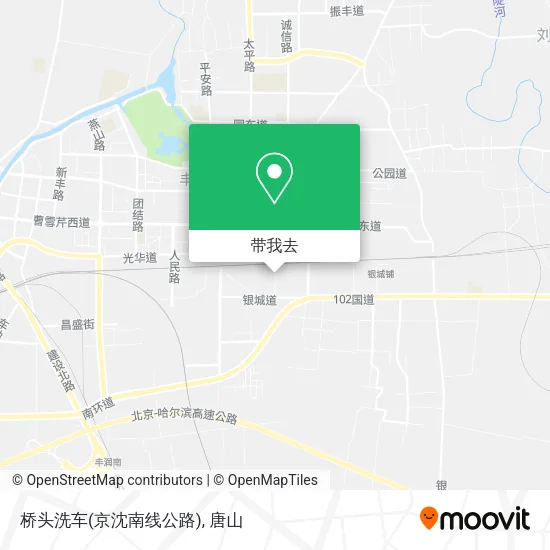 桥头洗车(京沈南线公路)地图