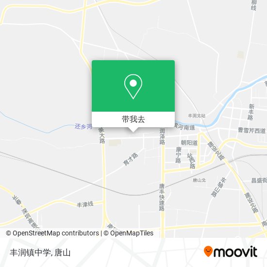丰润镇中学地图