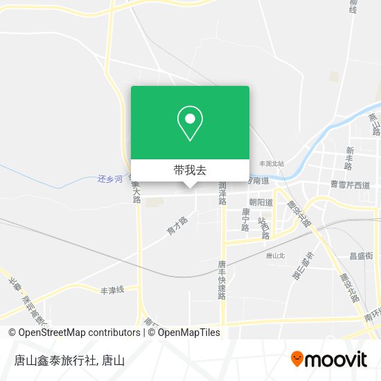 唐山鑫泰旅行社地图