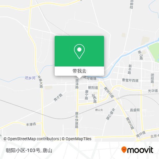 朝阳小区-103号地图