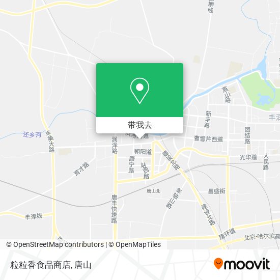 粒粒香食品商店地图