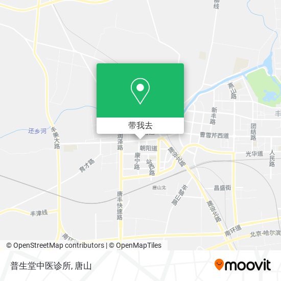 普生堂中医诊所地图