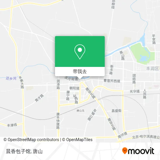 晨香包子馆地图