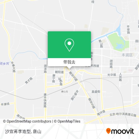 沙宣蒋李造型地图