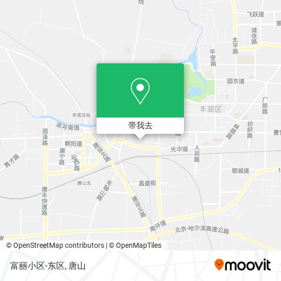 富丽小区-东区地图