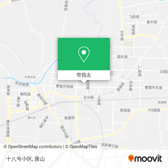 十八号小区地图