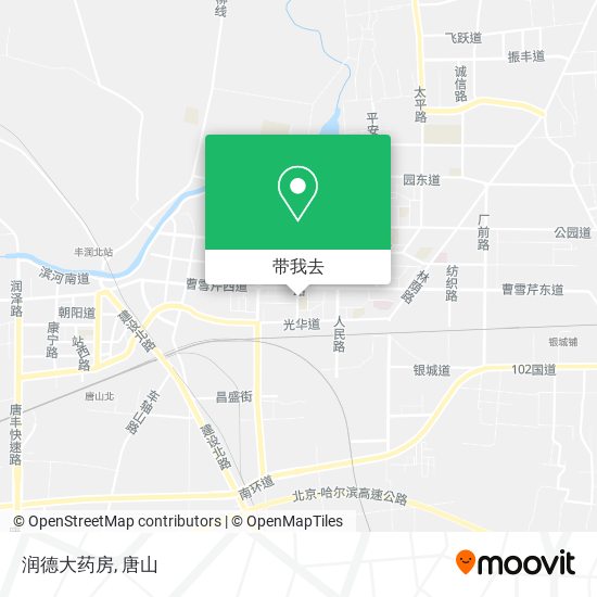 润德大药房地图