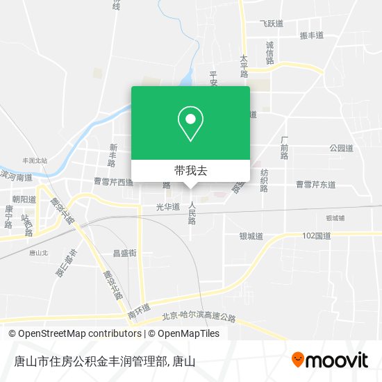 唐山市住房公积金丰润管理部地图