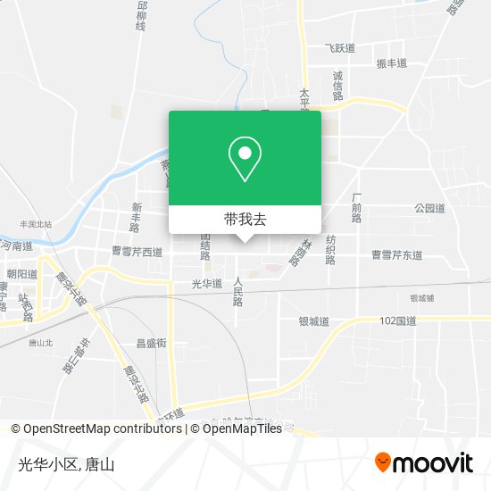 光华小区地图