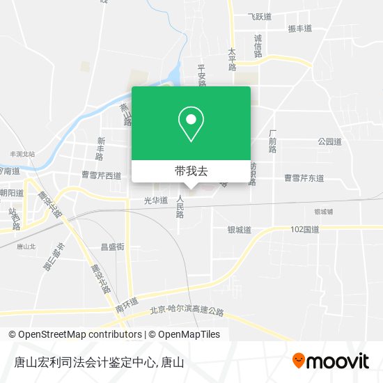 唐山宏利司法会计鉴定中心地图