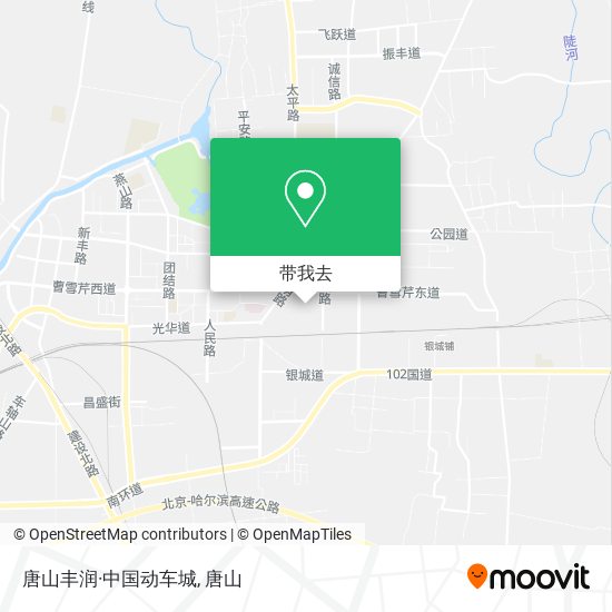唐山丰润·中国动车城地图