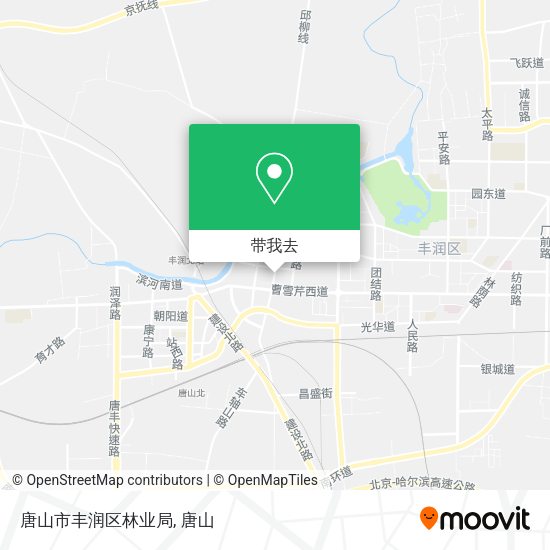 唐山市丰润区林业局地图