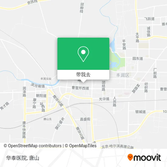 华泰医院地图