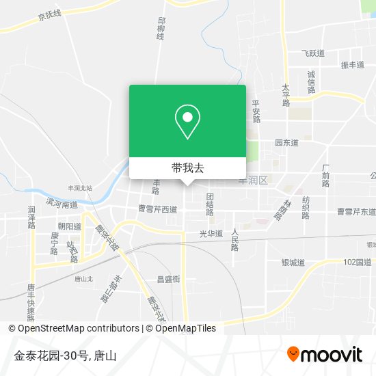 金泰花园-30号地图