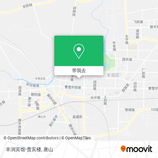 丰润宾馆-贵宾楼地图