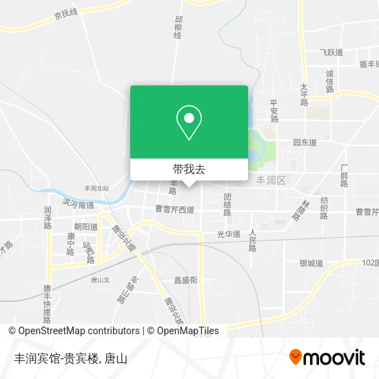 丰润宾馆-贵宾楼地图