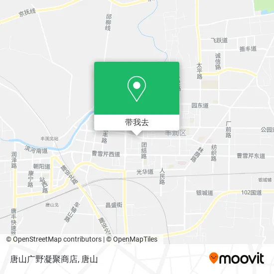唐山广野凝聚商店地图